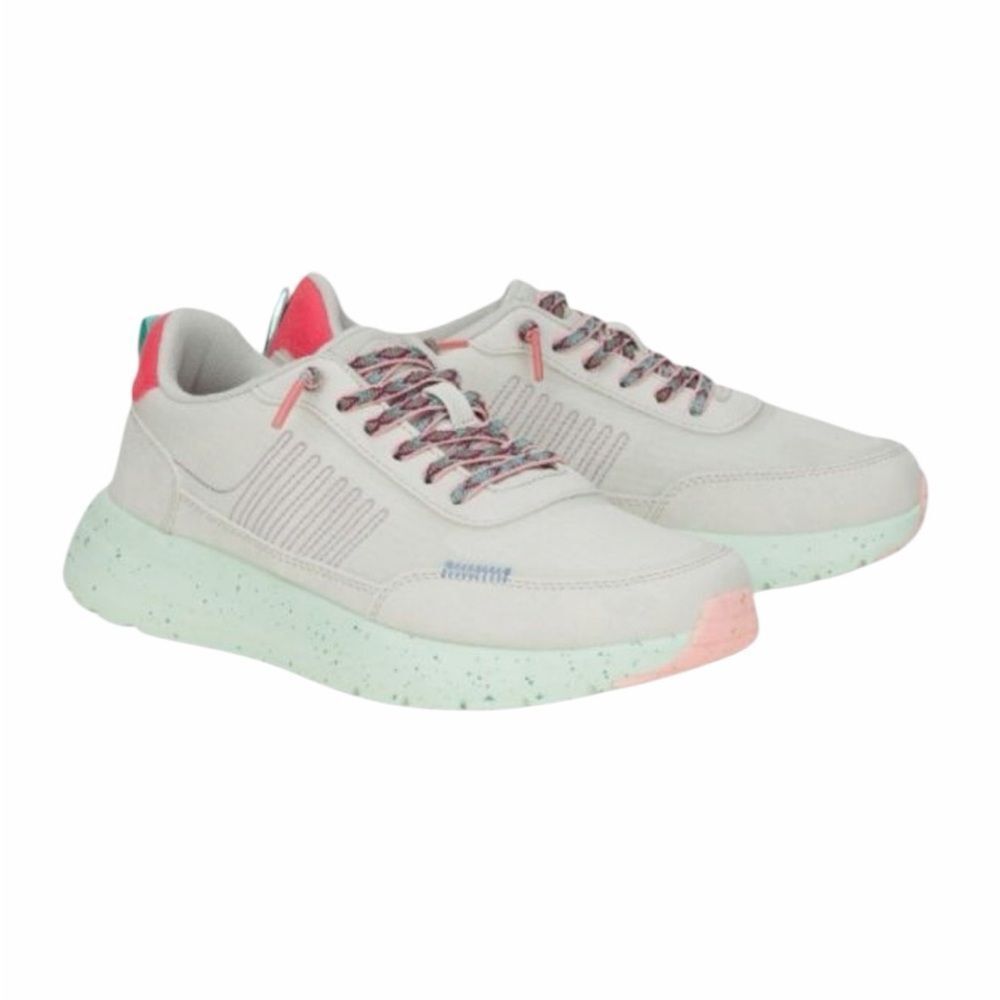 Hey Dude SIROCCO ALTA Lace Up Sneakers friendship laces Dawn Blue Multi New